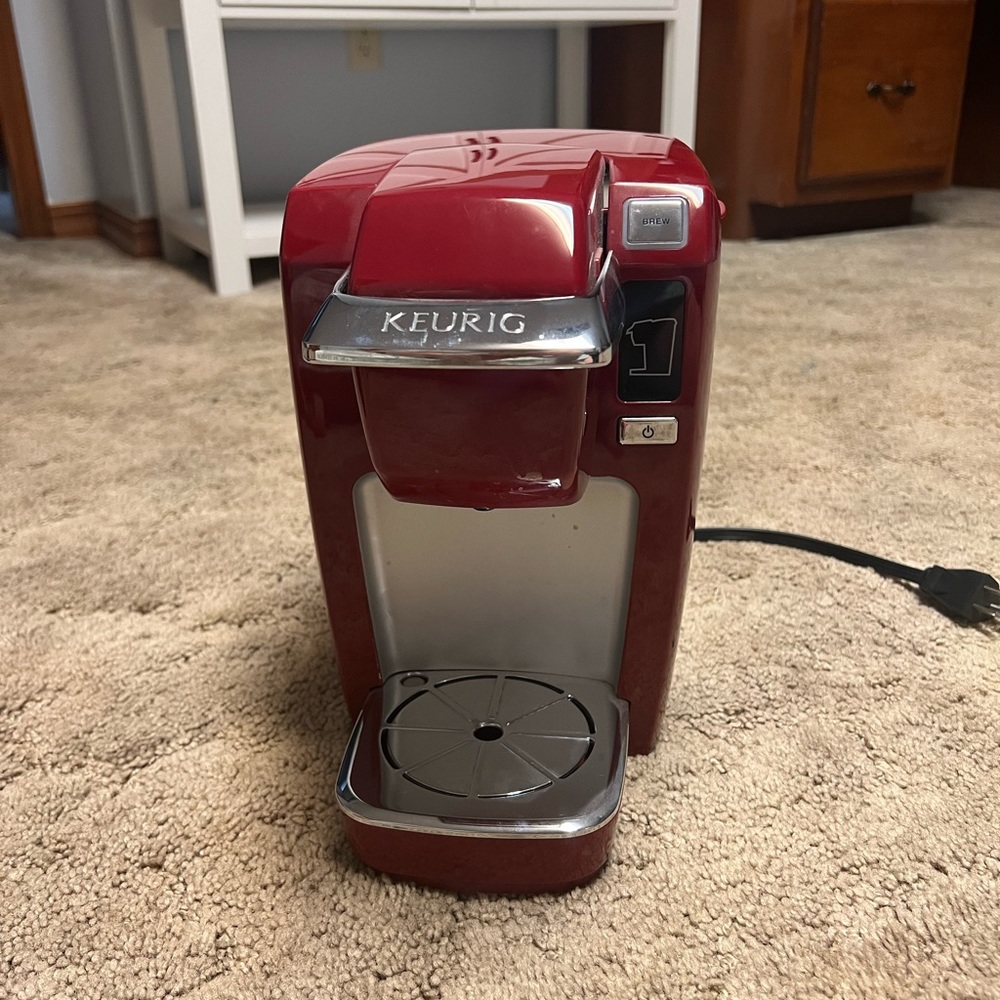 Keurig Single Serve Red Coffee Maker